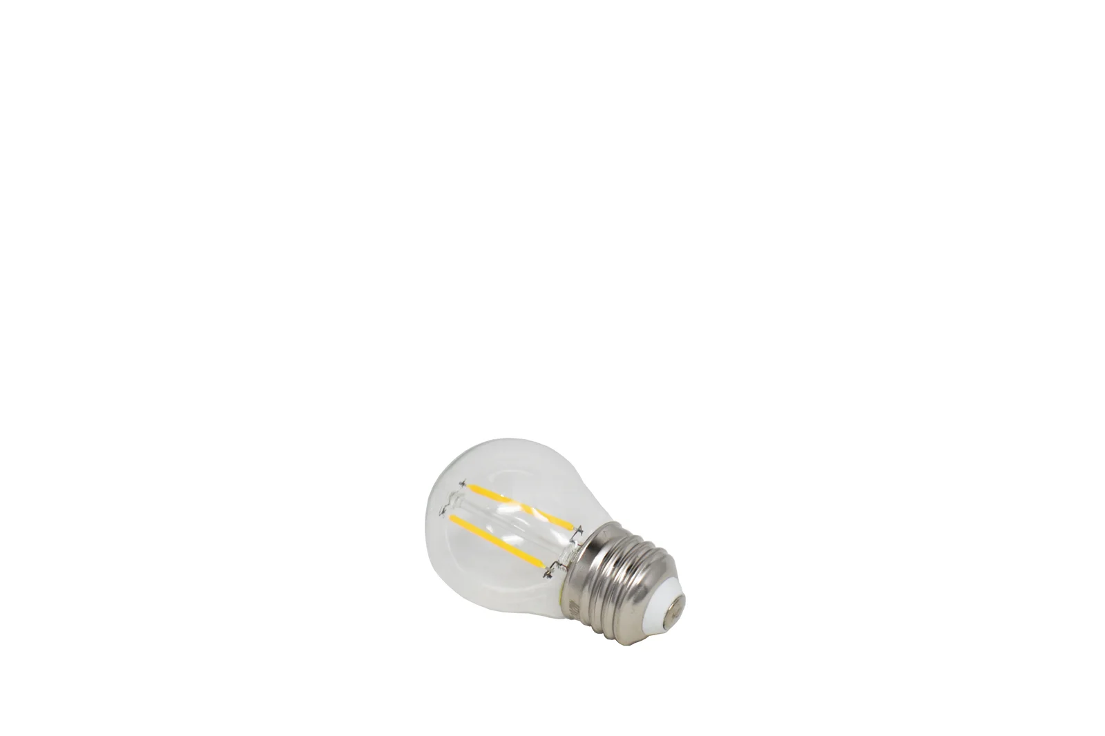 2W LED Filament Bulb 12-24V, 200 Lumens, 2700K E26 Base