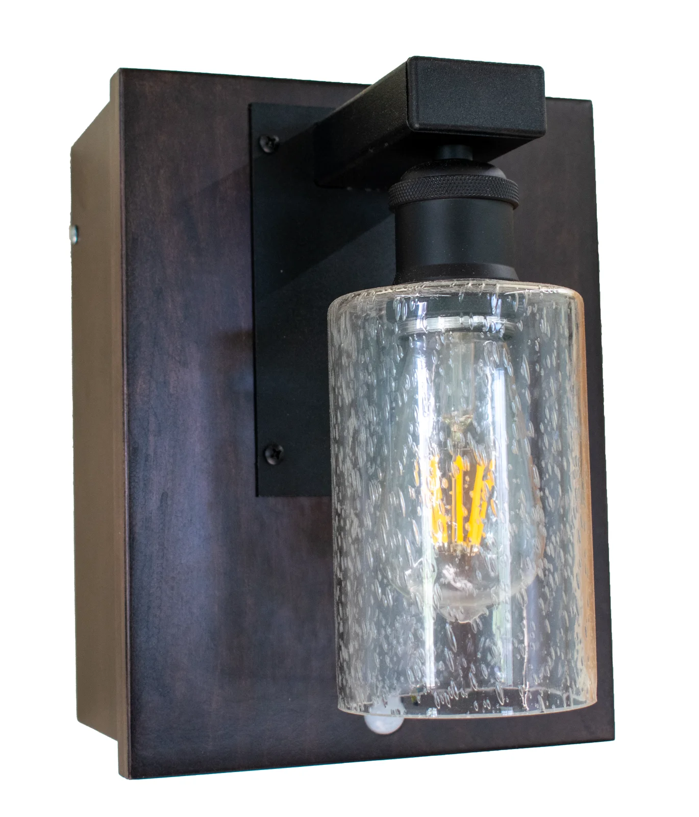 Makita Mini-Glo Wall Light with Pullchain Switch, Onyx Finish