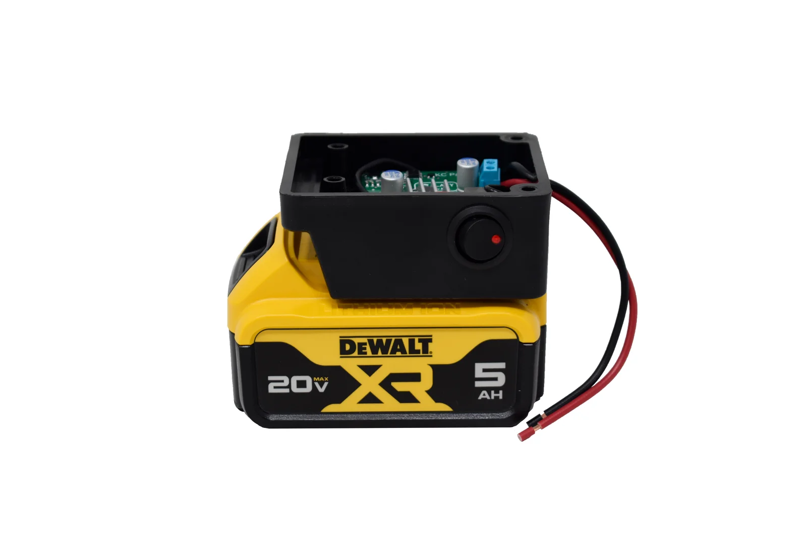 Power Buddy 12v 9.2A w/ leads, no cover