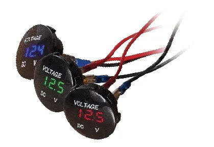 Digital Voltage Meter (colored)