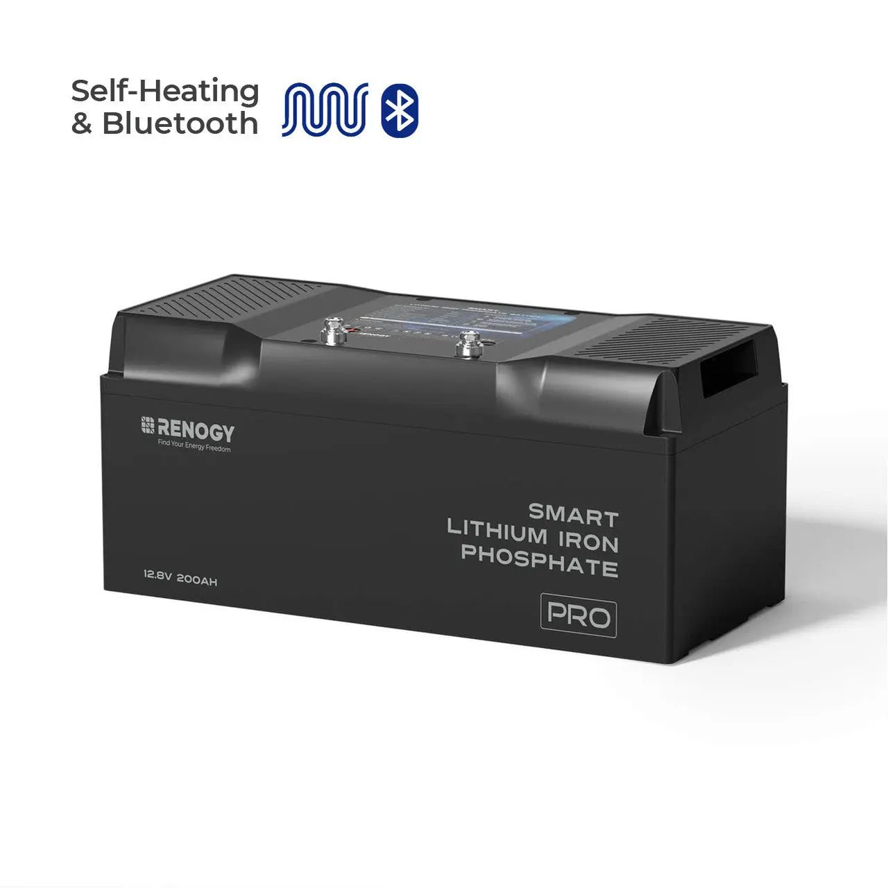 Renogy Lithium Battery 12V200Ah PRO with BT and Self-heating