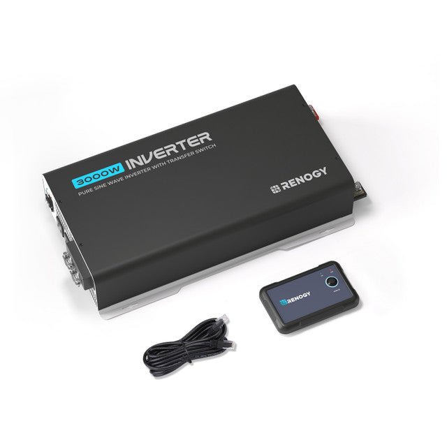 12V 3KW 120V Pure Sine Wave Battery Inverter With Transfer Switch