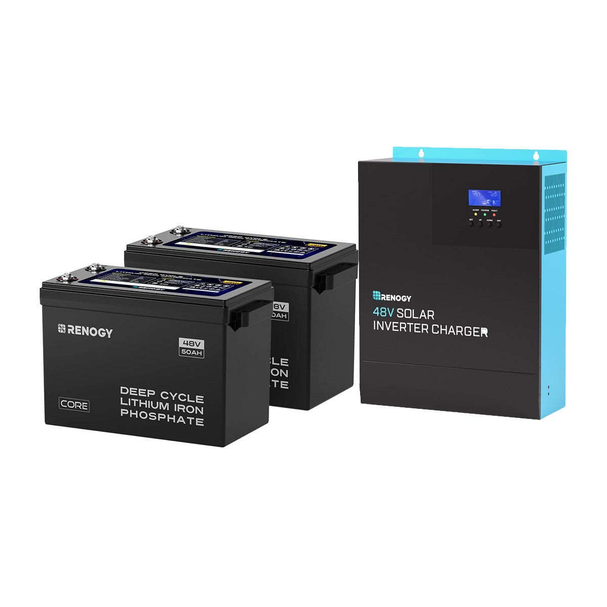 800W Basic kit with 60A Charger controller &Li Battery with Self-Heating Function&Inverter