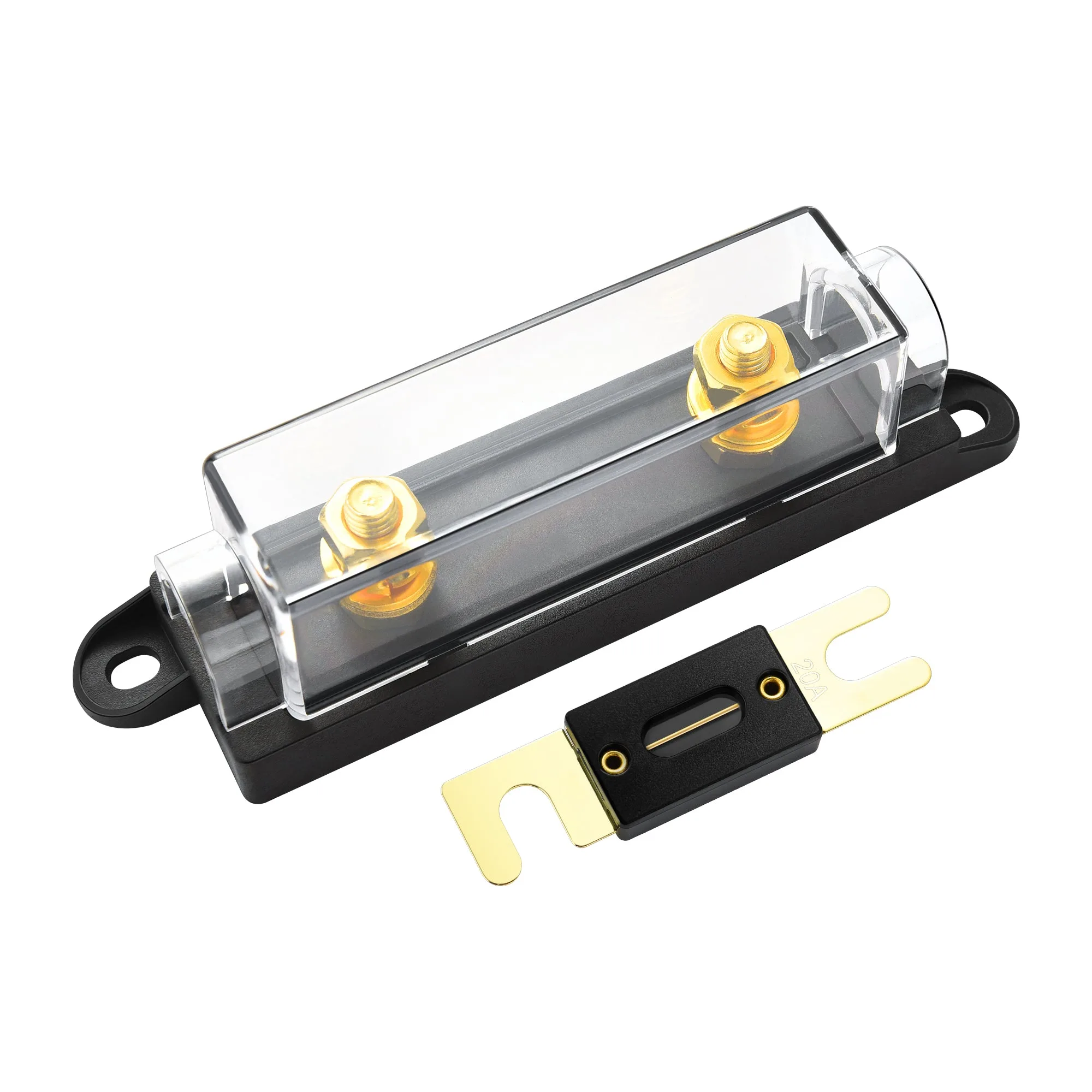 ANL Fuse Holder with Fuse | Choose Amp: 20A, 30, 40A, 60A, 80A, 100A, 150A, 300A
