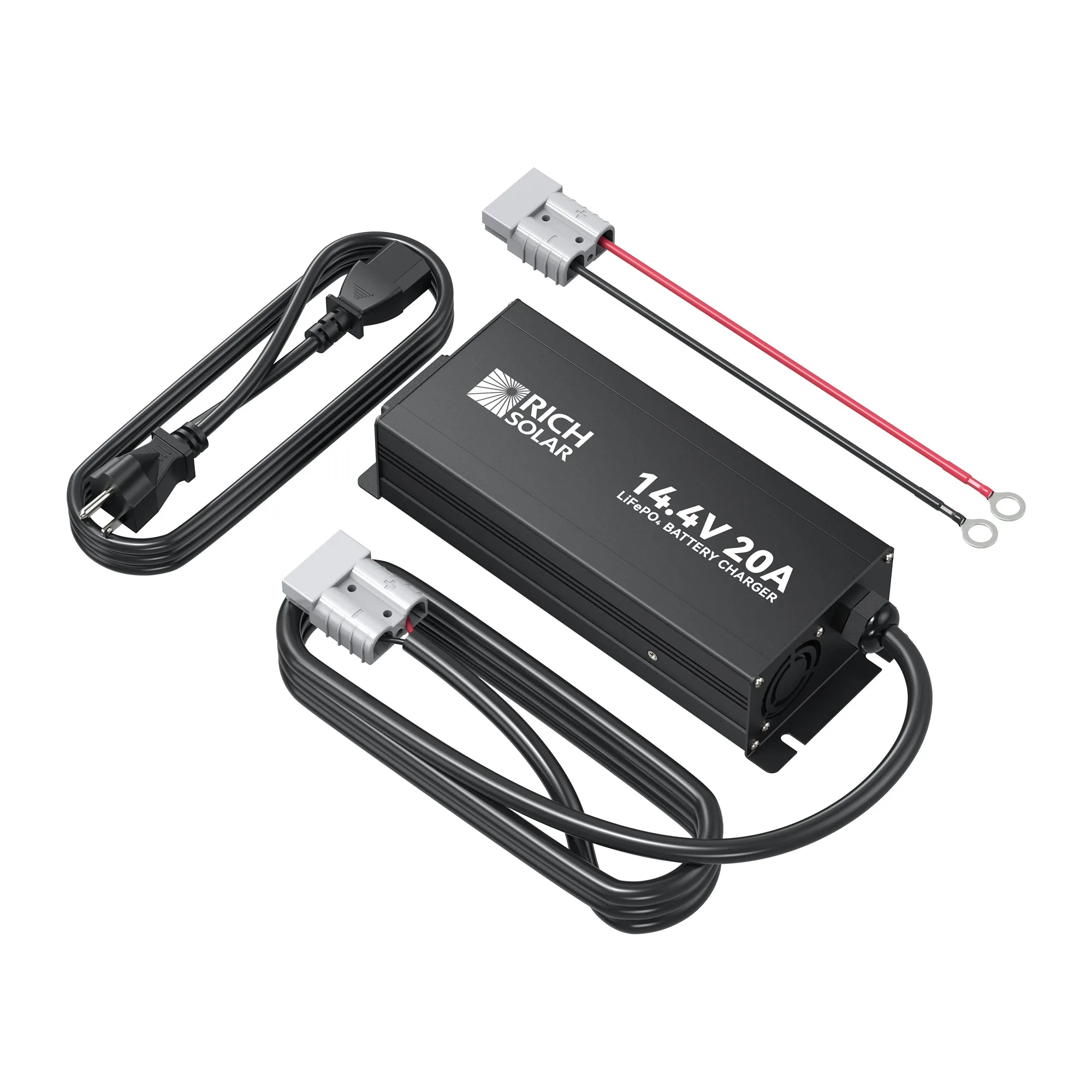12V(14.4V) 20A | 100-240VAC | 12V LiFePO4 Battery Charger