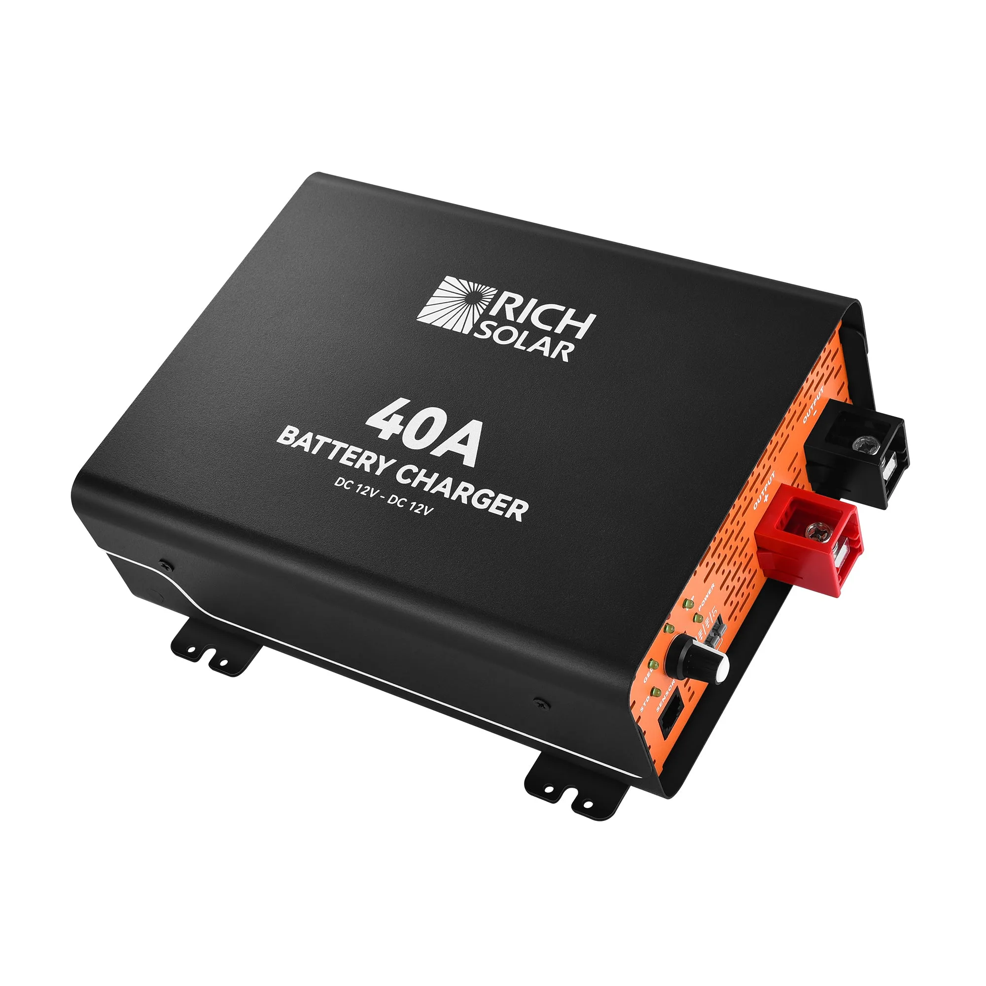 12V 40A DC-DC Battery Charger for RVs, Vans, Boats & Off-Grid Systems | Lithium & Lead-Acid
