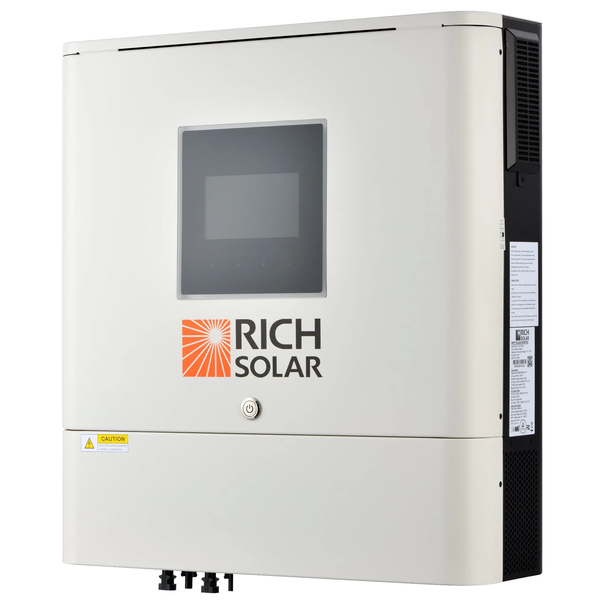 NOVA 6500S | 6500 Watt (6.5kW) 48 Volt Off-Grid Hybrid Solar Inverter | Premium 6500W 48V Hybrid Inverter for Campers, Cabins, Tiny Homes, ADUs, RVs, Off-Grid | Huge LCD Touchscreen with Ambient Light