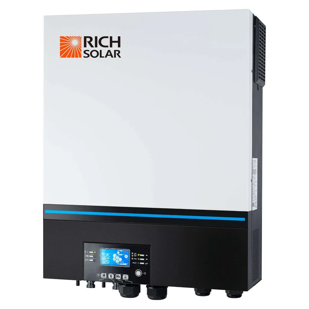 NOVA 6548 | 6500 Watt (6.5kW) 48 Volt Off-Grid Hybrid Solar Inverter | Premium 6500W 48V Hybrid Inverter for Campers, Cabins, Tiny Homes, ADUs, RVs, Off-Grid | UL 1741 Certified