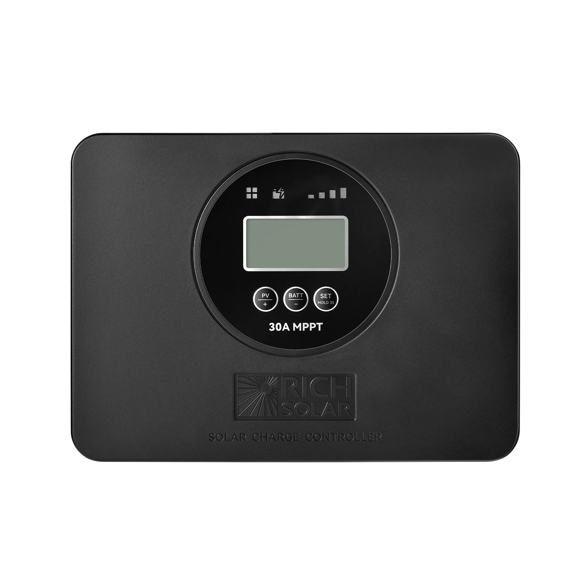 BRAVO PRO 30 | Premium 30A 12V/24V MPPT Flush Mount Solar Controller for RVs, Trailers, Campers, Vans, Boats, Off-Grid | With Bluetooth | UL1741 Certified