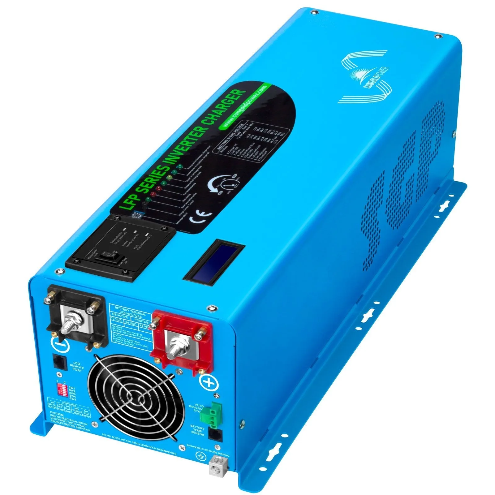 4000W Dc 24V Pure Sine Wave Inverter With Charger