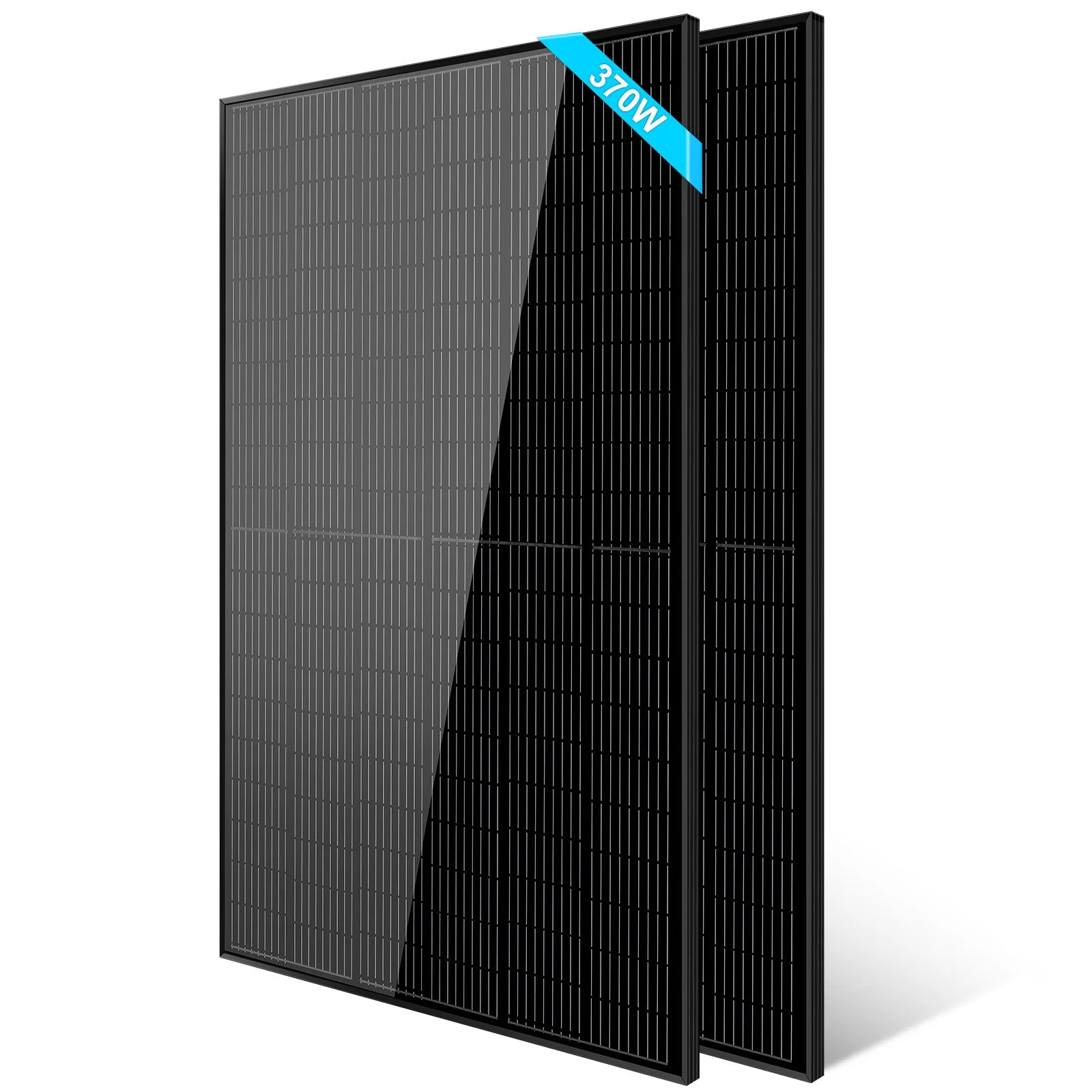 370W Mono Black Perc Solar Panel Ul 61730