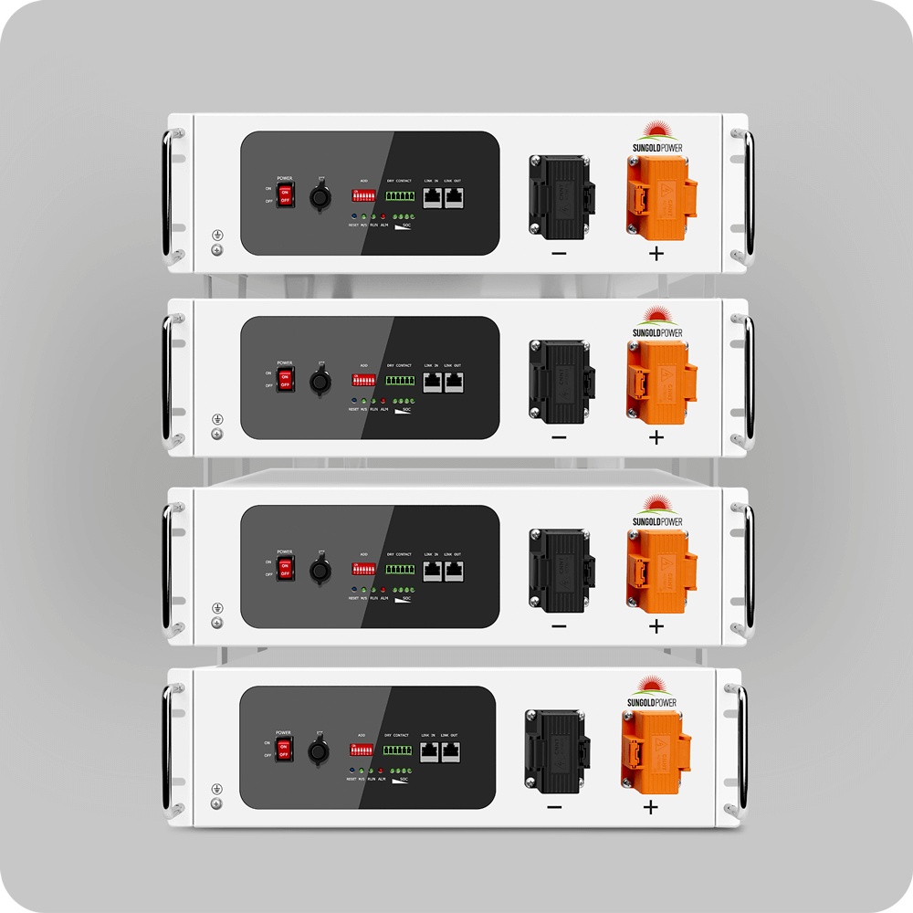 4X SGH48100T Server Rack 48V 100AH Lithium Battery Self-Heating